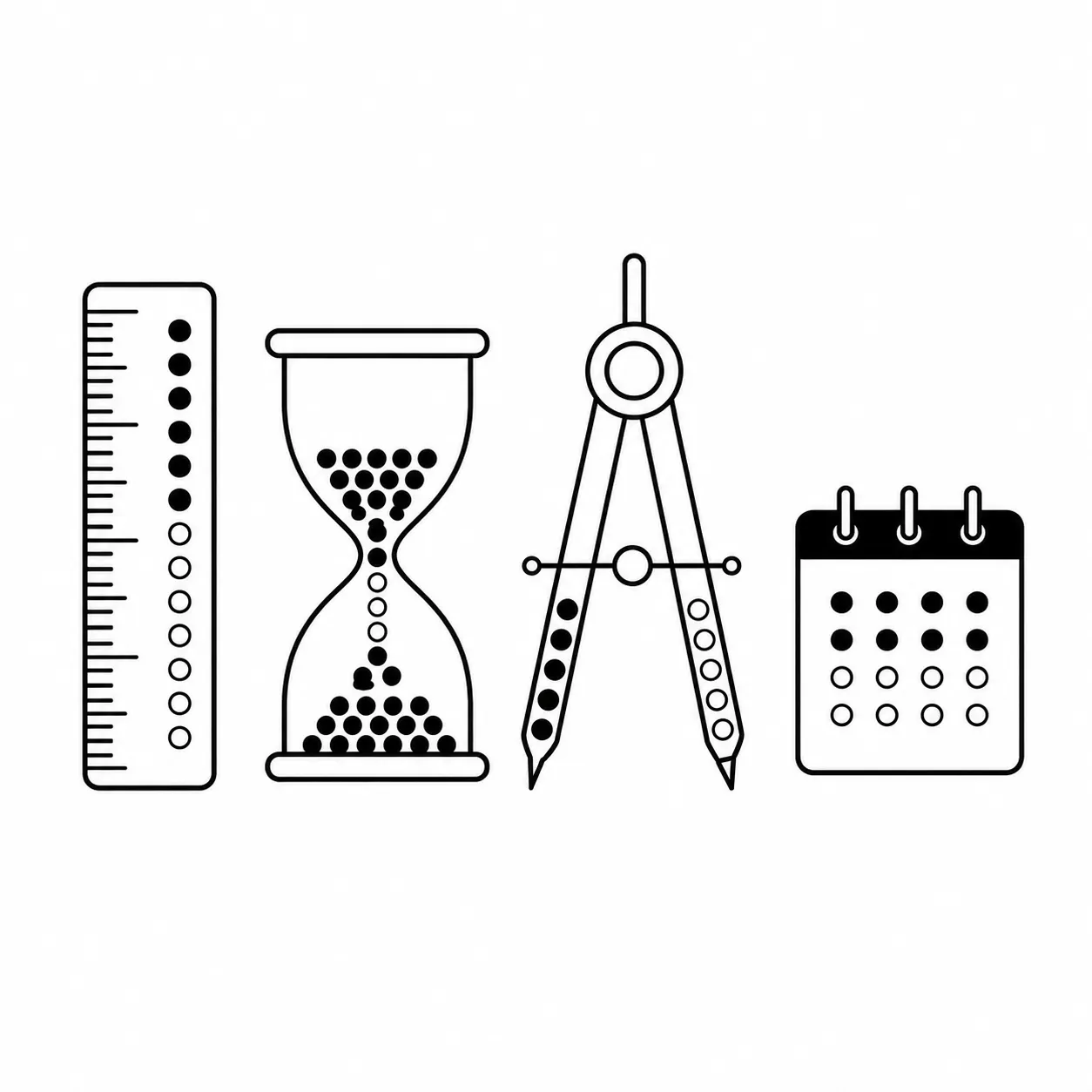Minimal instruments for measuring time